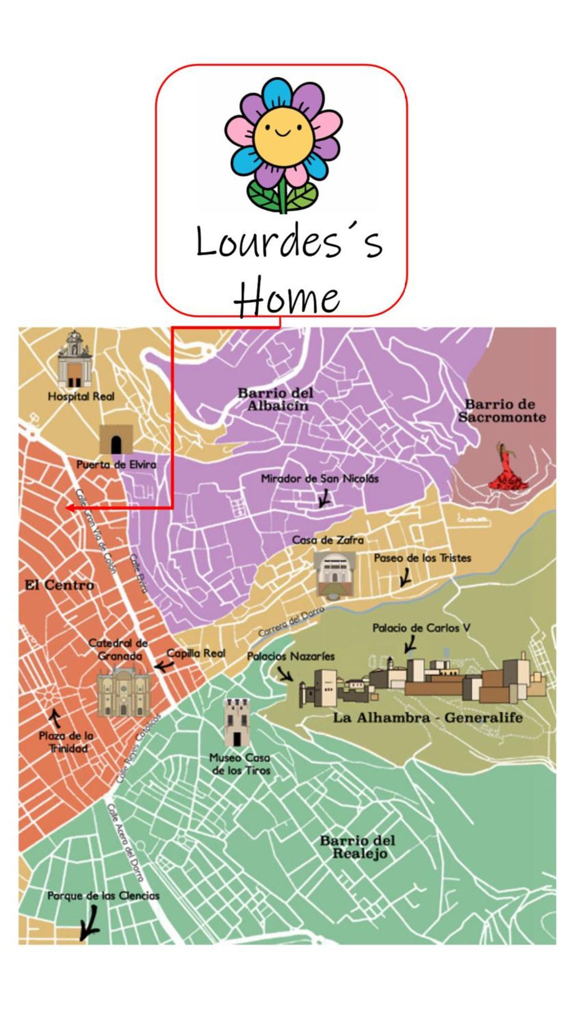 Lourdes'S Home Granada Kültér fotó